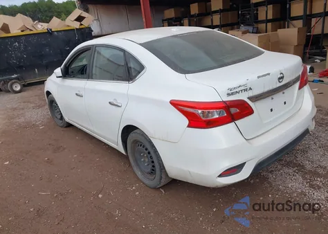 2017 Nissan Sentra Sv z USA, uszkodzony, nr VIN 3N1AB7AP0HY297777